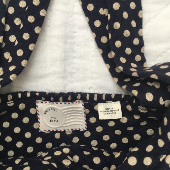 Anthropologie Post Mark Polka Dot Tank Top Small - Picture 3 of 4